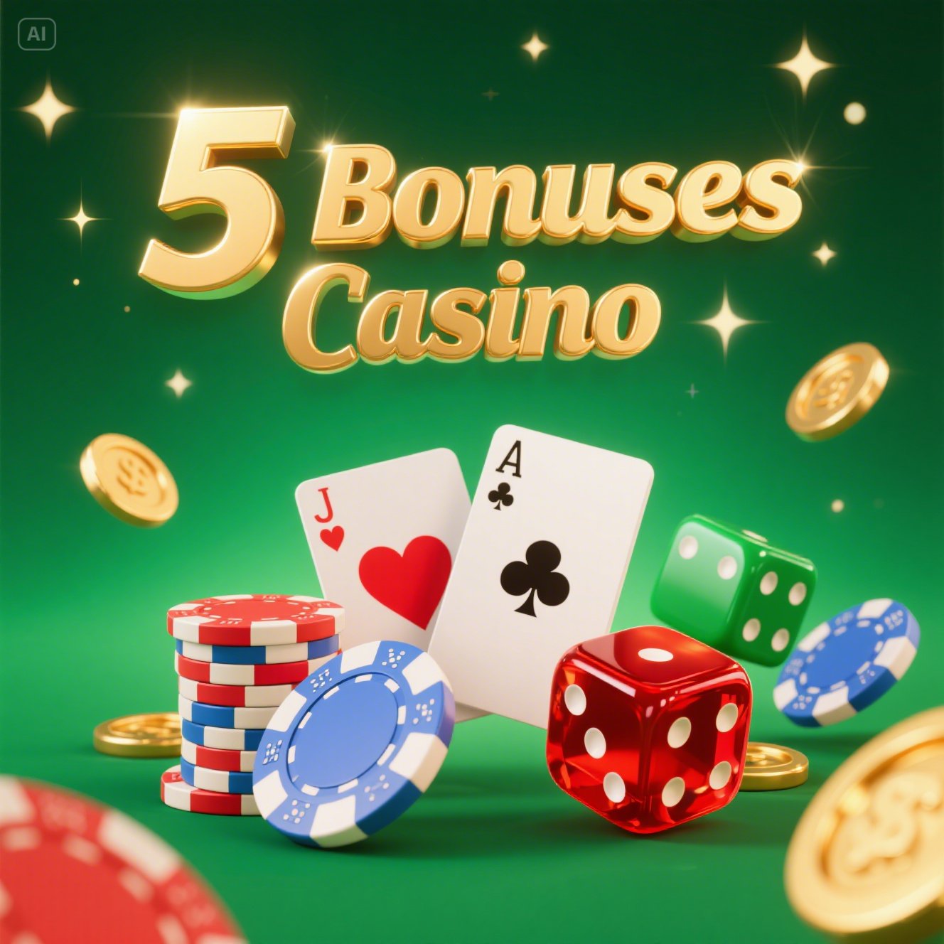 5 Bonuses Casino